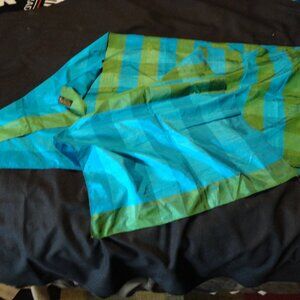 Silk Scarf 100% silk Vintage item by THAI Silk Co. Ltd.  "Hand woven in Siam"